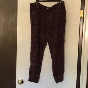 Printed pants